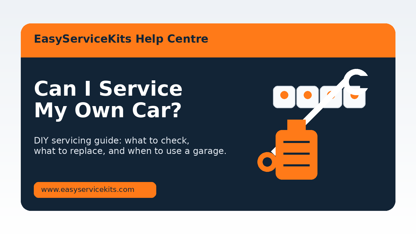 Can I Service My Own Car?
