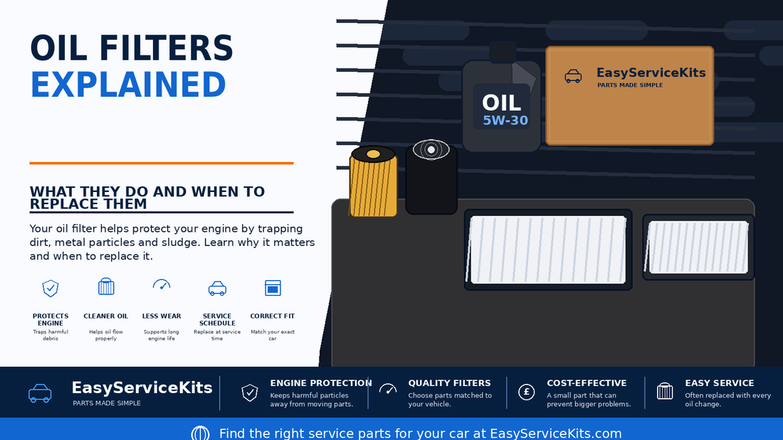 Oil Filters Explained: What They Do and When to Replace Them