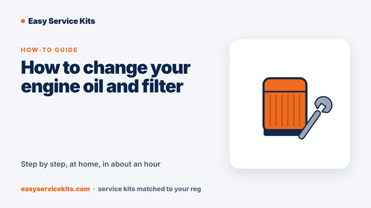 How to Change Your Engine Oil and Oil Filter at Home